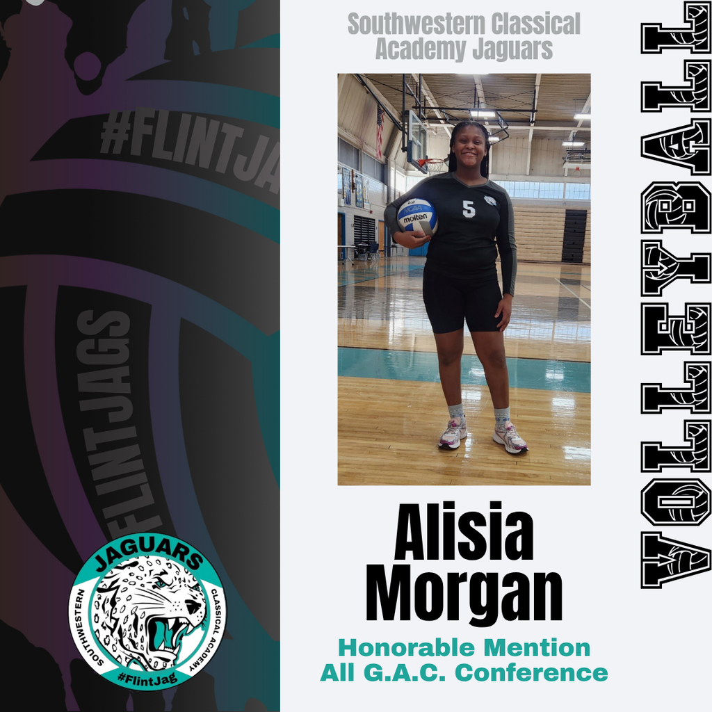 Flint Jaguars Volleyball News! š Weāre proud to announce that FOUR of our scholar-athletes have been named All G.A.C. Conference Players!