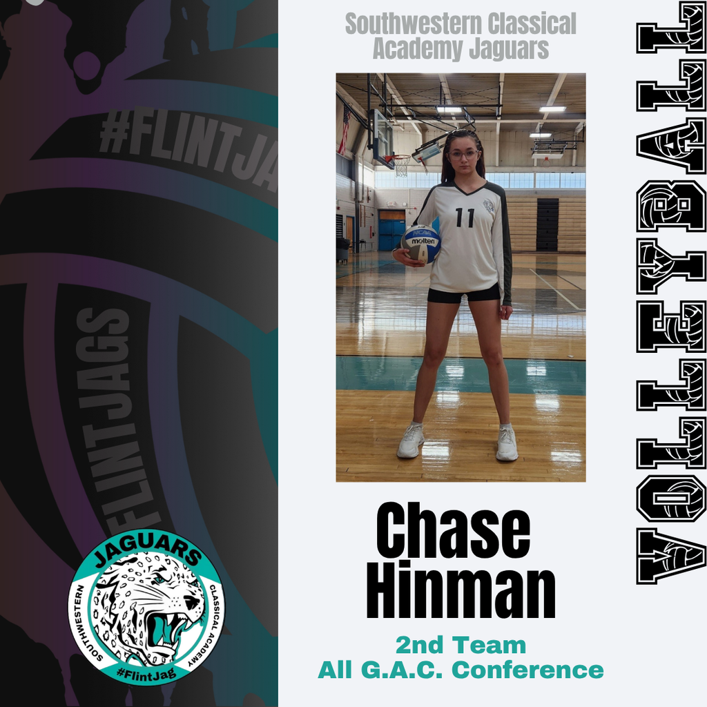 Flint Jaguars Volleyball News! š Weāre proud to announce that FOUR of our scholar-athletes have been named All G.A.C. Conference Players!