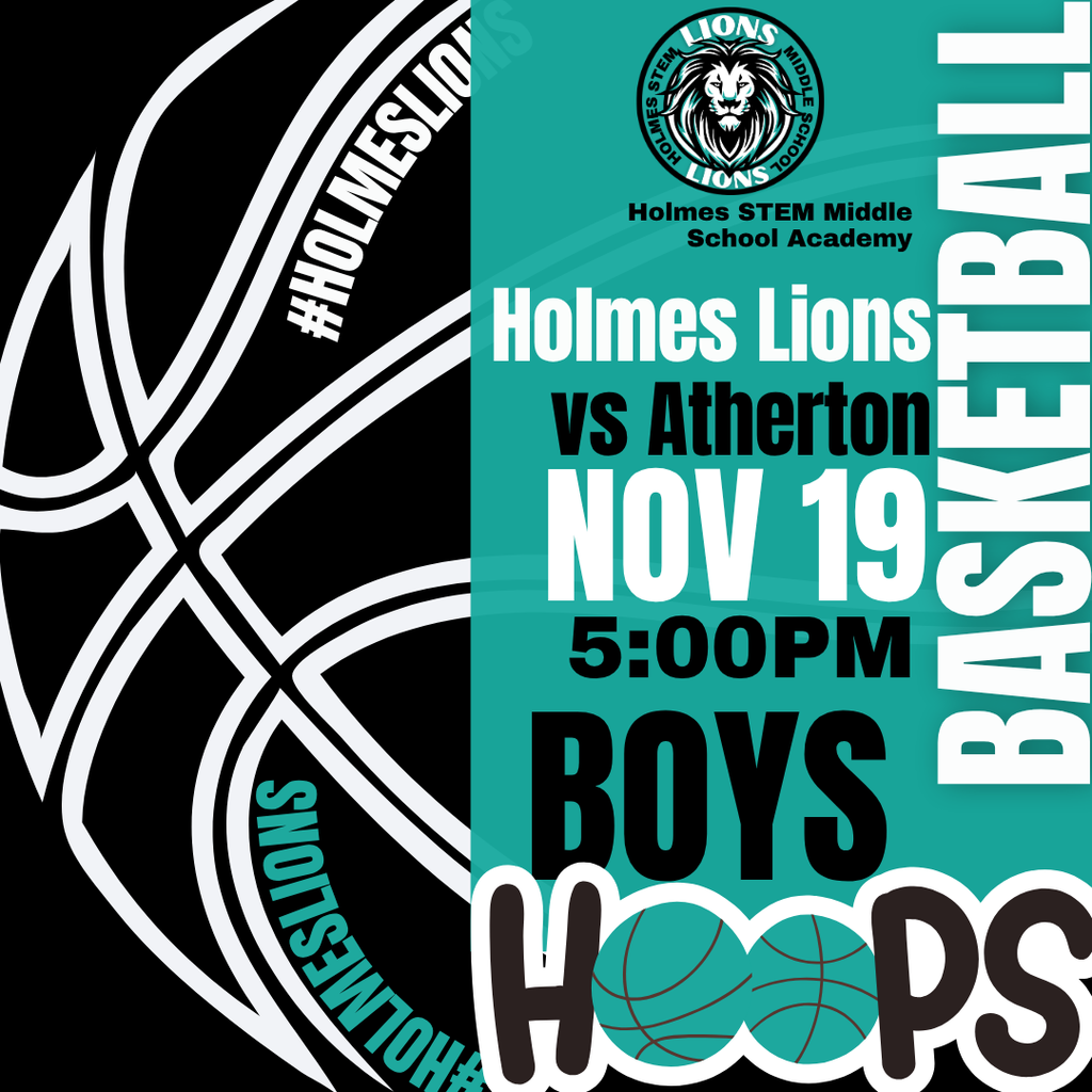 Holmes Lions vs Atherton Nov 19 5:00PM Boys Hoops Basketball