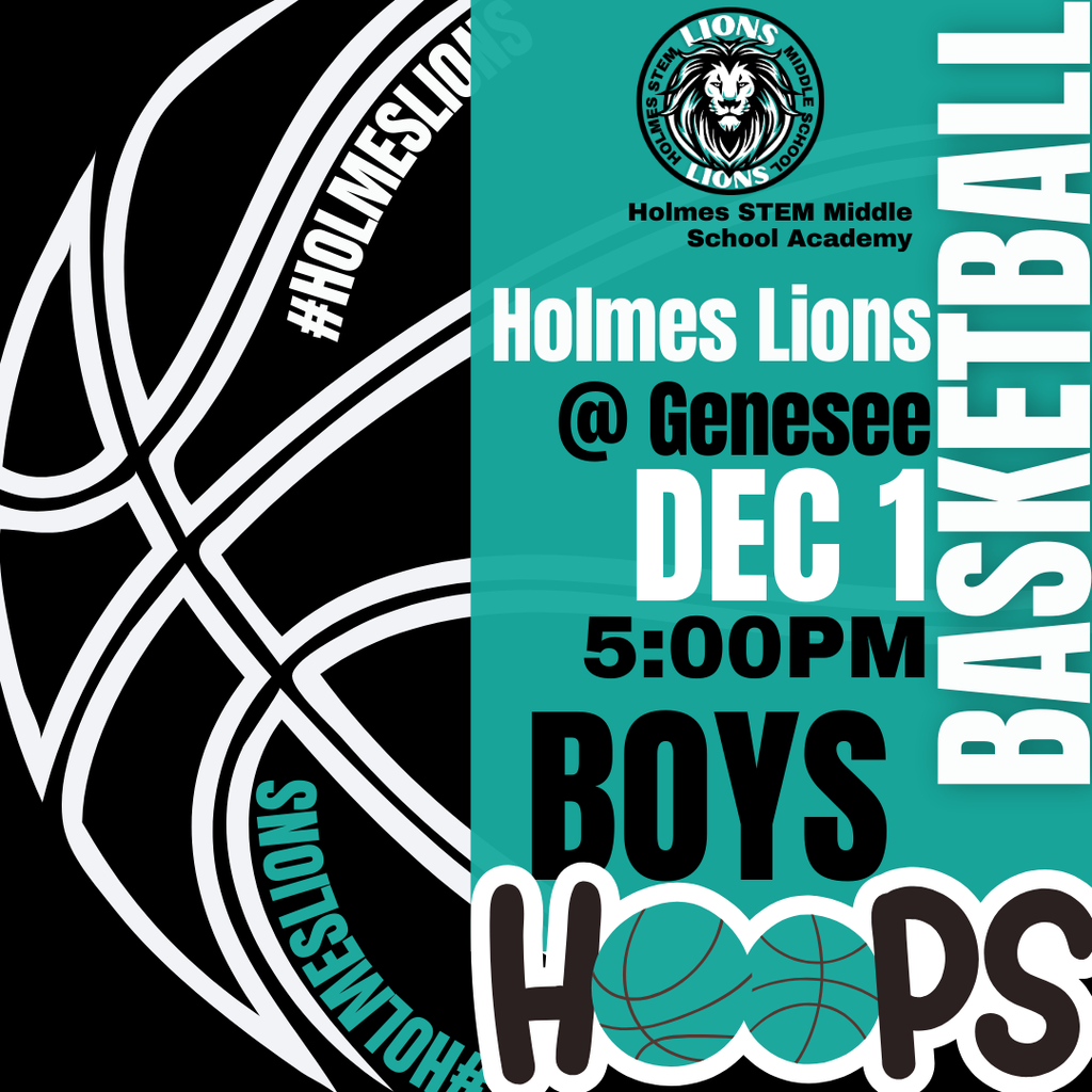 Holmes Lions @ Genesee Dec 1 5:00PM Boys Hoops Basketball