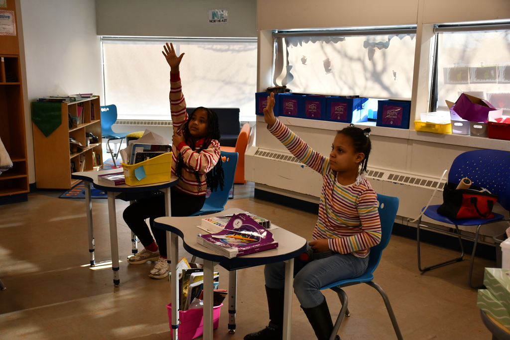 Superintendent Jones spent the morning visiting with scholars at Durant-Tuuri-Mott Elementary and Doyle-Ryder Education Center, taking time to get to know them, share smiles, and enjoy some fun along the way.