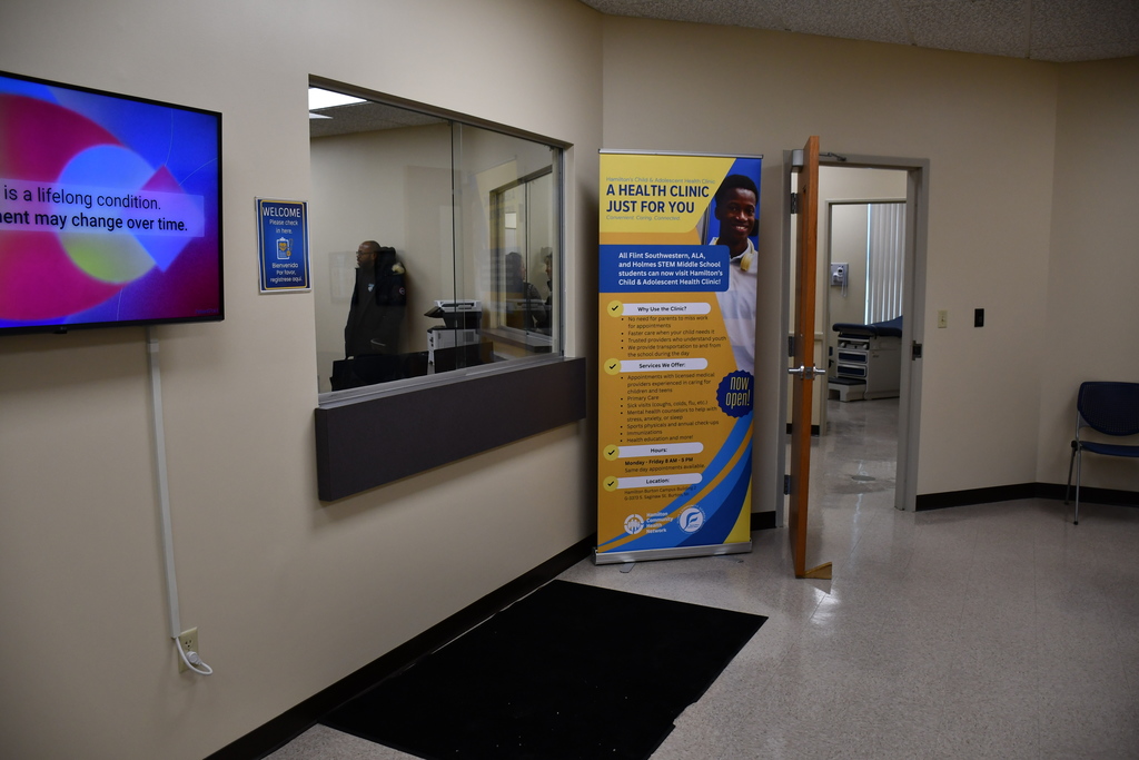 Flint Community Schools was honored to join Hamilton Community Health Network for the ribbon cutting of their new School-Linked Child Adolescent Health Center (CAHC).