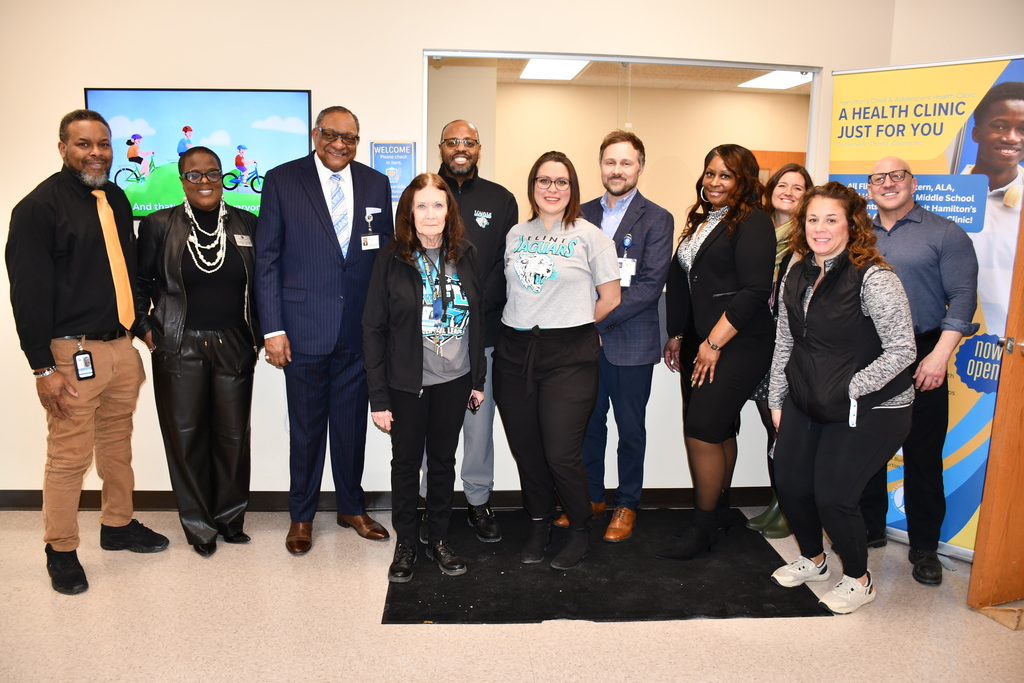 Flint Community Schools was honored to join Hamilton Community Health Network for the ribbon cutting of their new School-Linked Child Adolescent Health Center (CAHC).