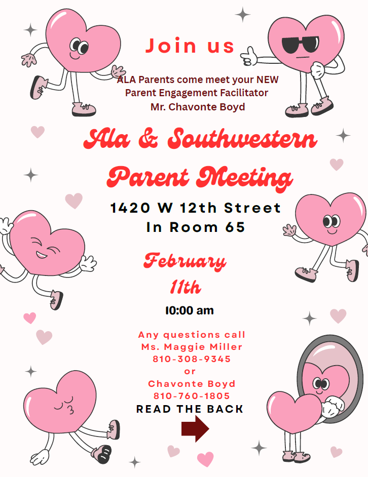 ALA & SW Parent Meeting 2-11