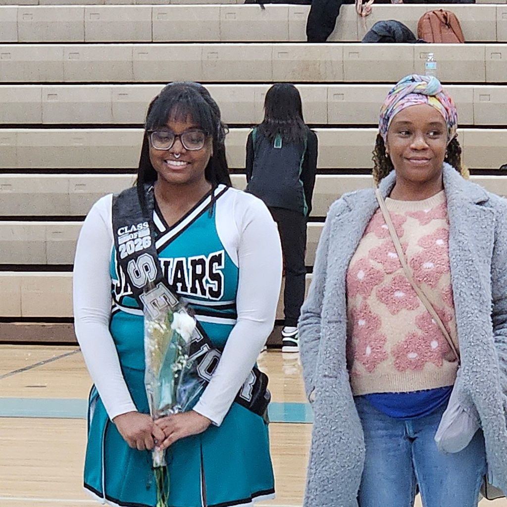 senior athlete night for wrestling, basketball and cheer