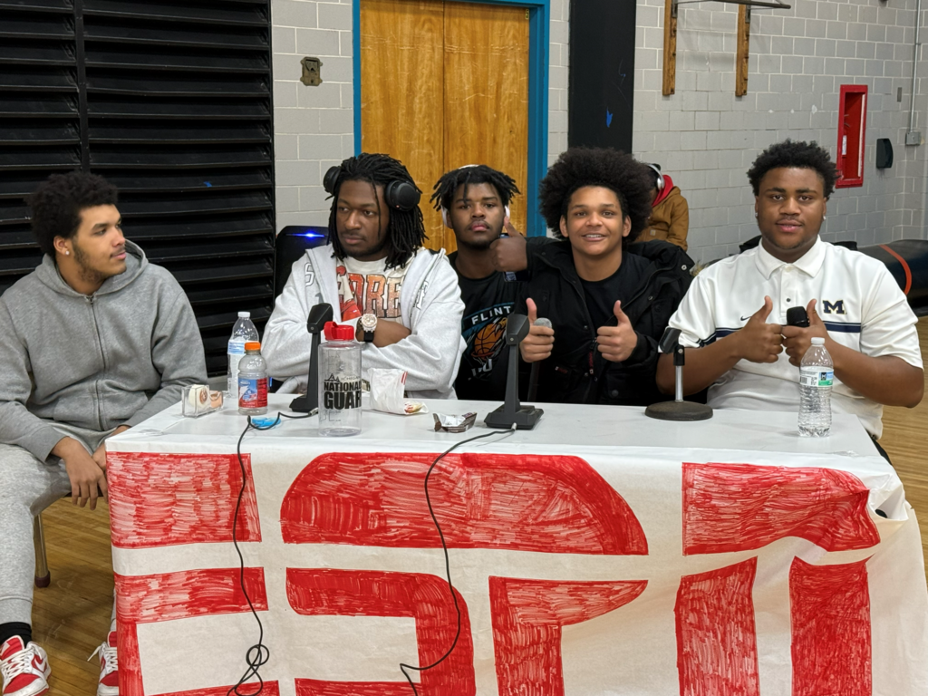 Our talented scholars from Flint Southwestern Academy had an amazing time broadcasting last week’s basketball games!