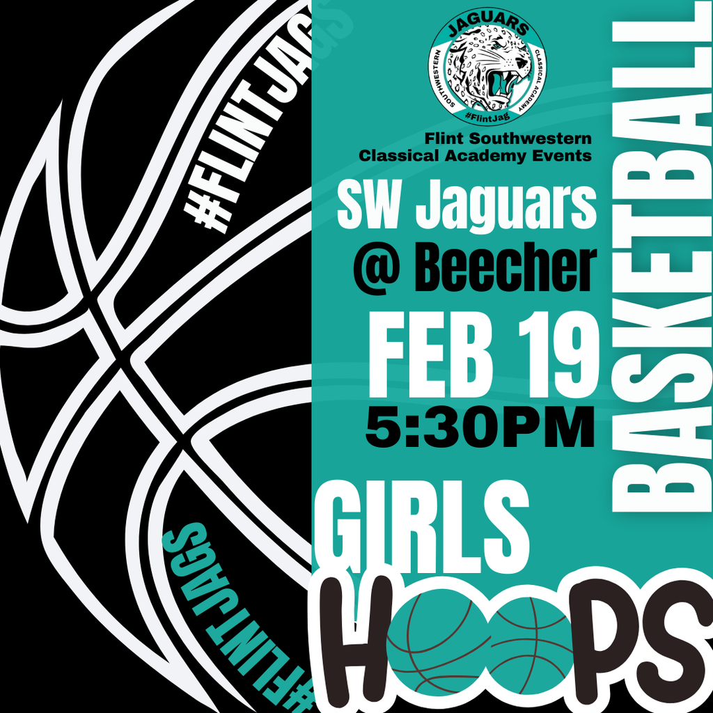 Flint Southwestern Classical Academy Events SW Jaguars @ Beecher Feb 19 5:30PM Girls Hoops Basketball
