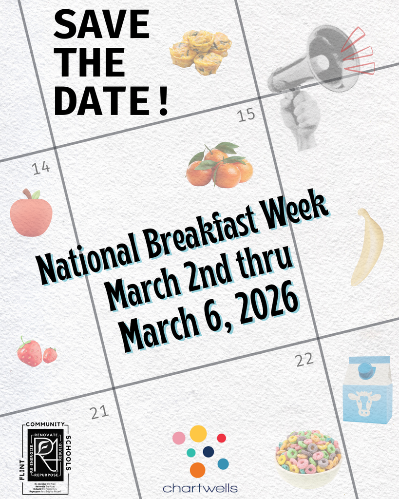 save the date National Breakfast Week March 2nd thru March 6, 2026