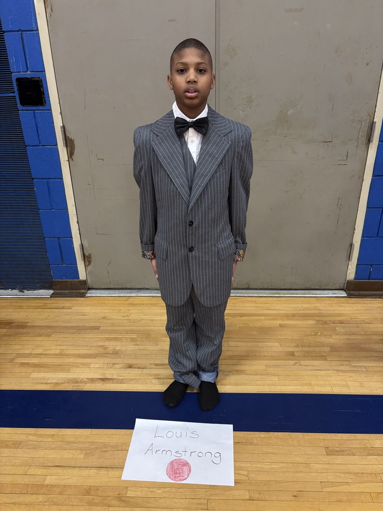 5th and 6th graders at Doyle Ryder Education Center brought history to life through a powerful Walking Wax Museum, portraying influential Black leaders, inventors, artists, and change-makers.