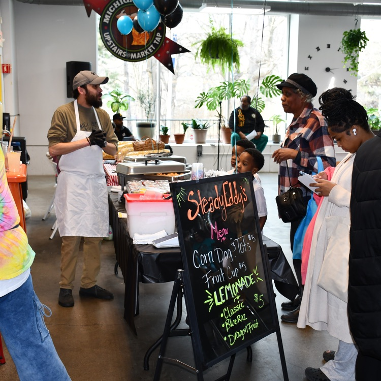 A Taste of Literacy: The Magic of Literacy is underway at the Flint Farmers’ Market until 7:00 PM!