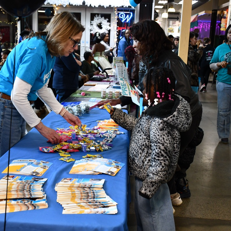 A Taste of Literacy: The Magic of Literacy is underway at the Flint Farmers’ Market until 7:00 PM!