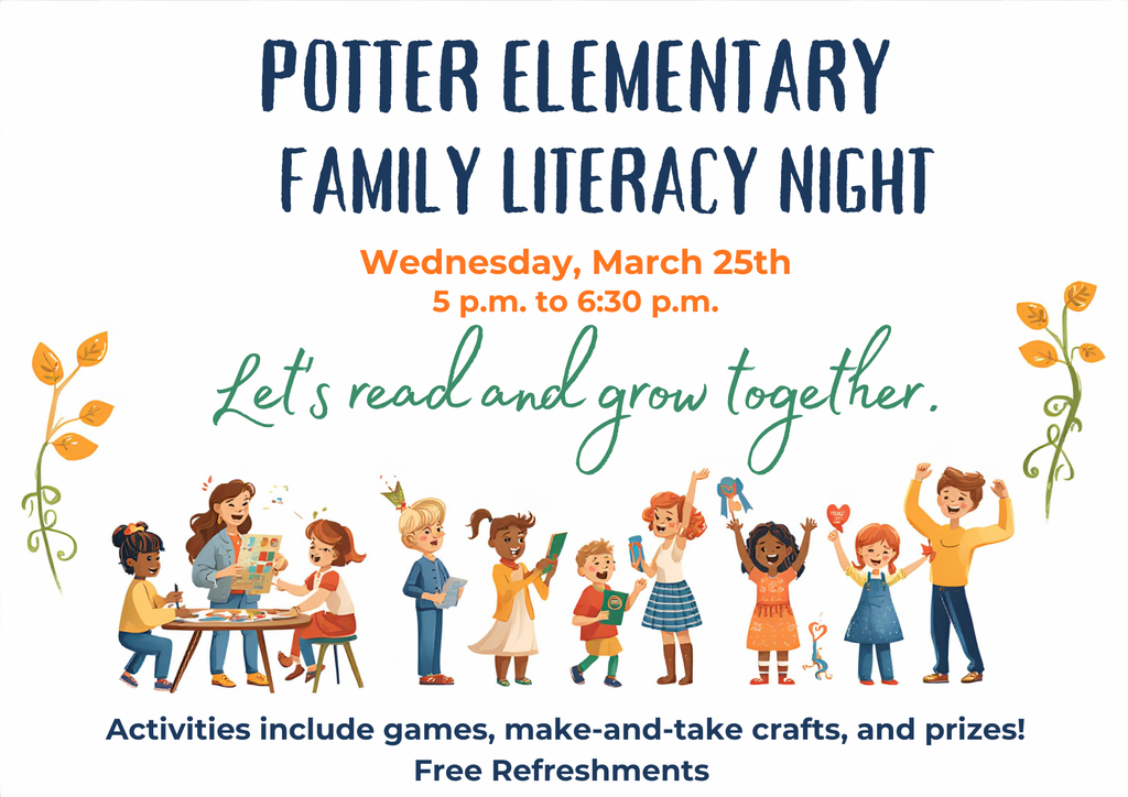 Potter Elementary Family Literacy Night