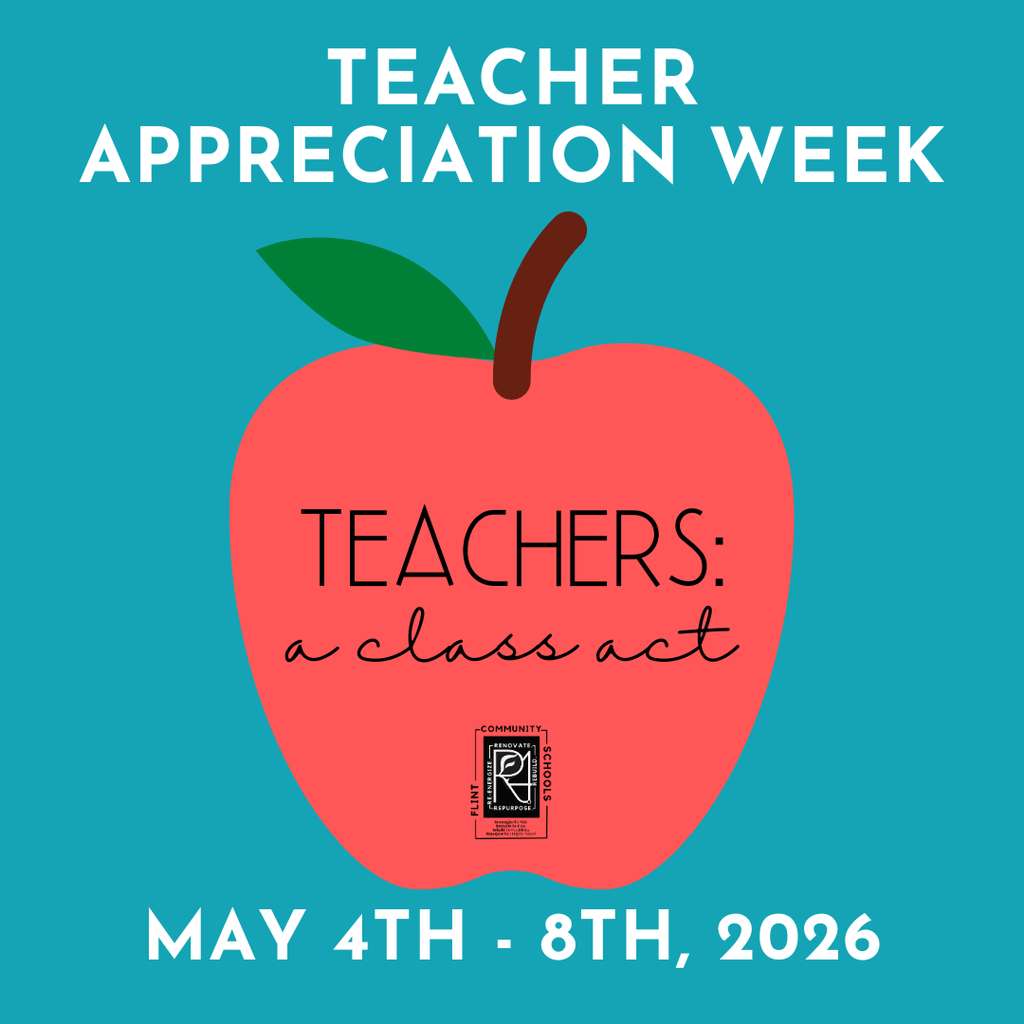 Teacher Appreciation Week May 4th-8th, 2026