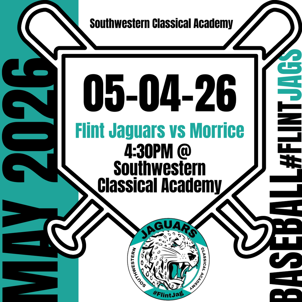 southwestern classical academy 05-04-26 Flint Jaguars vs Morrice 4:30PM @ Southwestern Classical Academy Baseball
