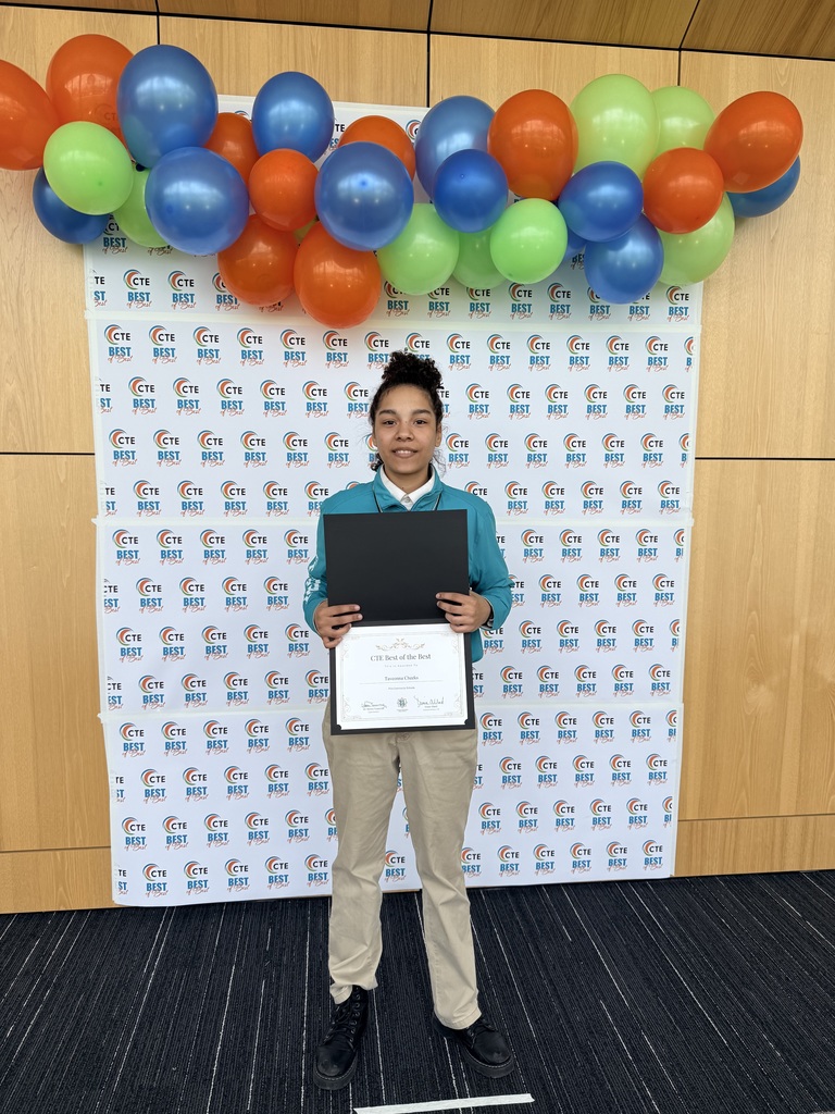 Taveonna Cheeks, a senior at Southwestern Classical Academy, was selected by Genesee Career Institute (GCI) welding instructors as this year’s CTE Best of the Best