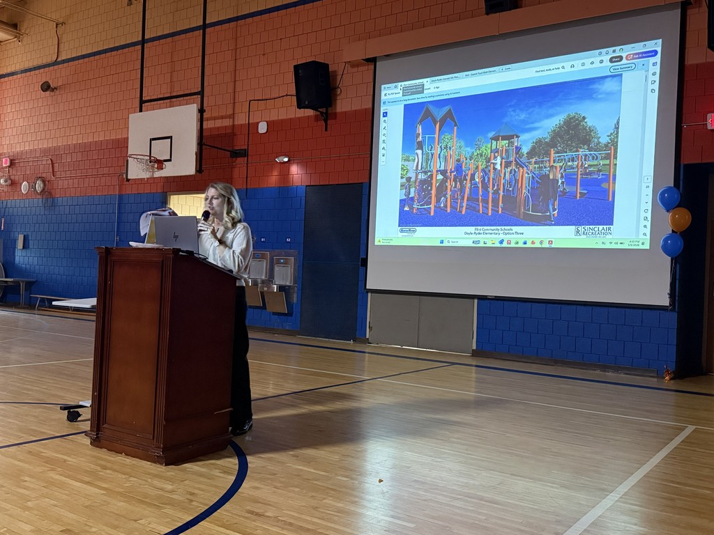 Last night, Doyle Ryder scholars, staff, and community members got a first look at the final renderings of their new playground — a space they helped envision and create together.