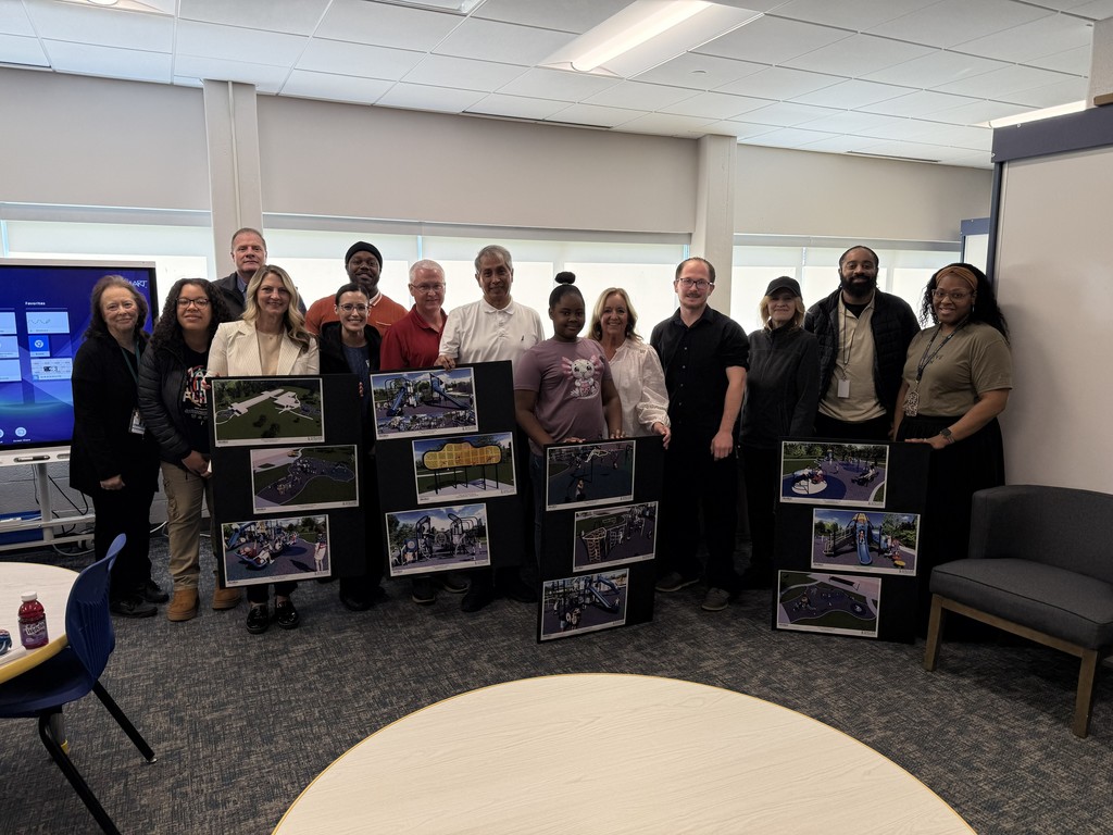 Potter Elementary scholars, staff, and community members got a first look at the final renderings of their new playground — a space designed with their ideas, voices, and vision at the center.