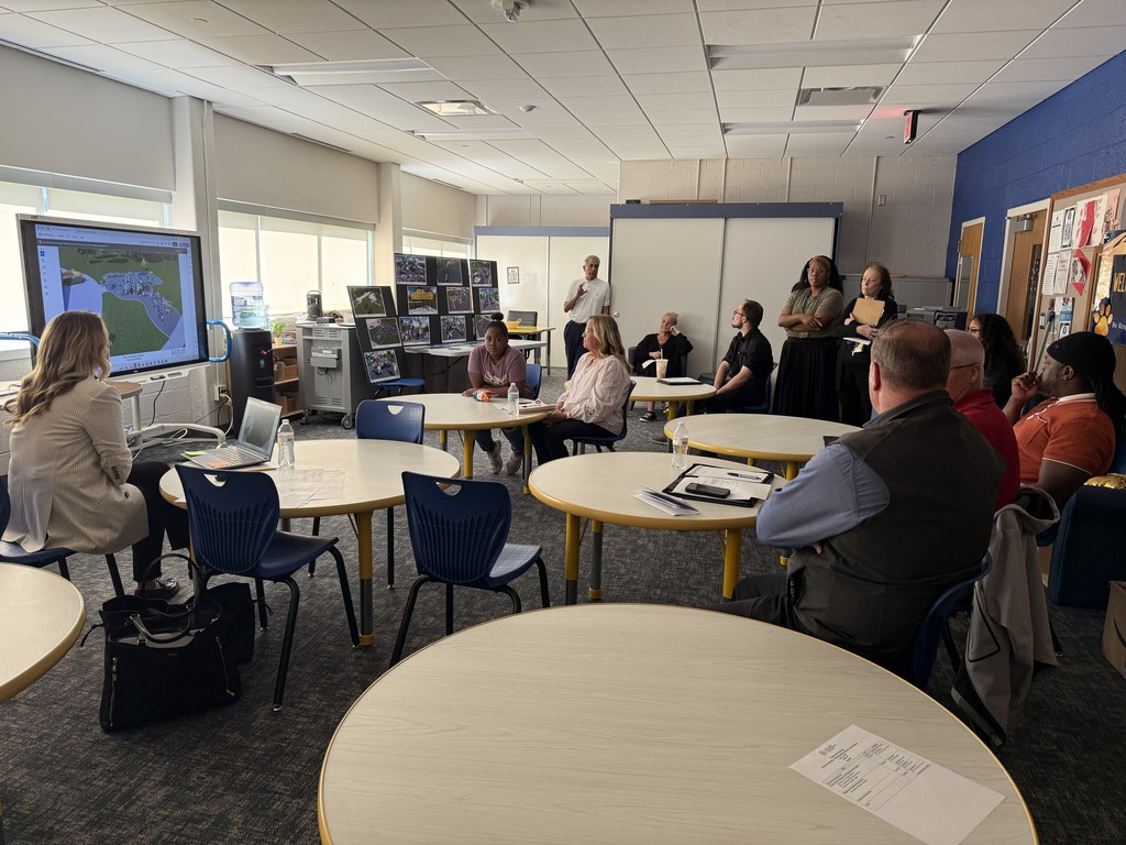 Potter Elementary scholars, staff, and community members got a first look at the final renderings of their new playground — a space designed with their ideas, voices, and vision at the center.