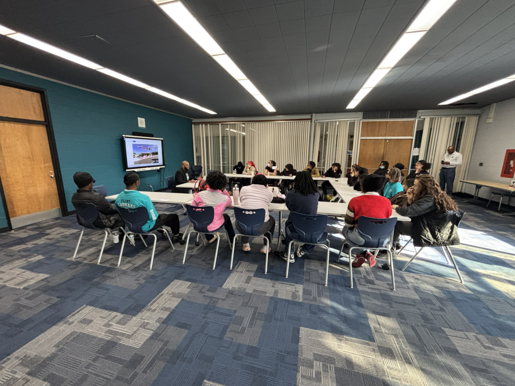 Superintendent Jones met with Class of 2026 seniors on their final day, along with student council scholars, for a meaningful conversation about their year, their experiences, and their plans for next year.