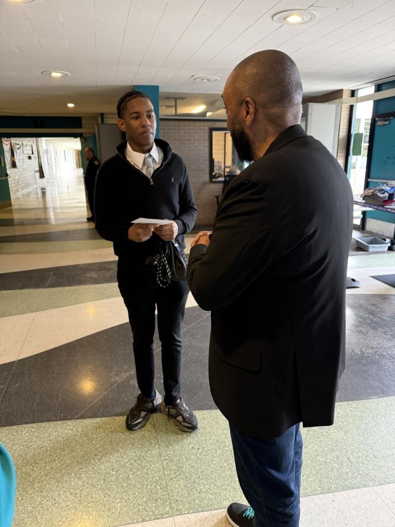 Superintendent Jones met with Class of 2026 seniors on their final day, along with student council scholars, for a meaningful conversation about their year, their experiences, and their plans for next year.