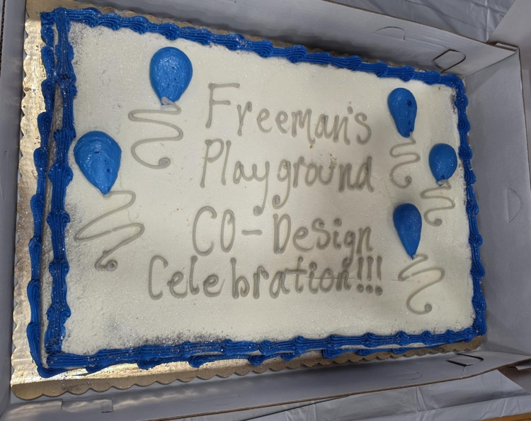 Thursday, Freeman Elementary scholars, staff, and families had the opportunity to preview the final renderings of their new playground — a vibrant space inspired by the ideas, feedback, and imagination of the school community