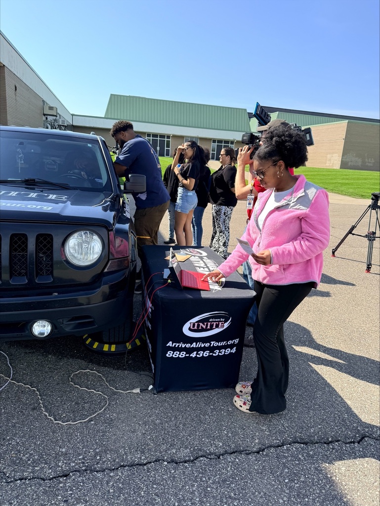 scholars at Flint Southwestern Classical Academy participated in an important and eye-opening experience last week — the UNITE Arrive Alive Tour