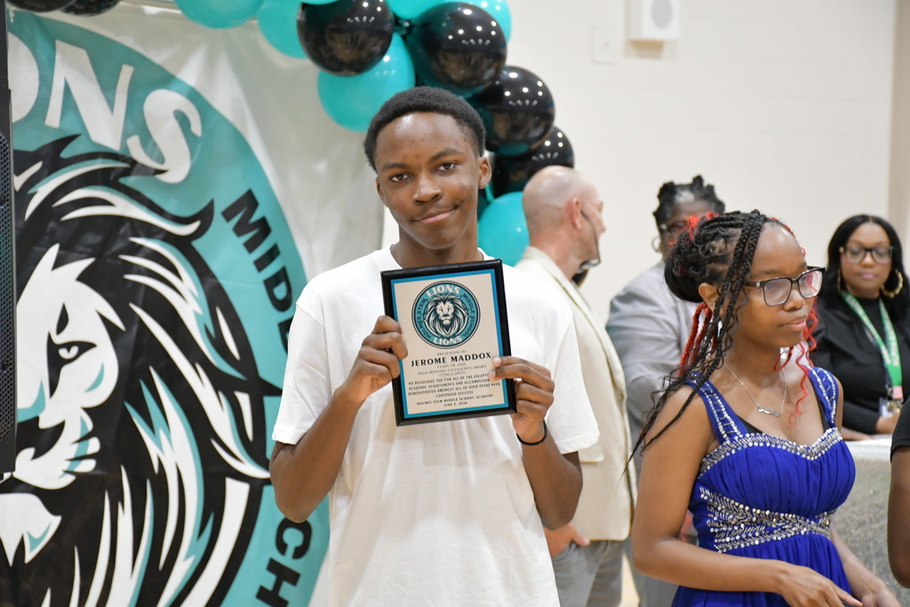 Last night, we celebrated the Holmes STEM Middle School Academy 8th Grade Promotion Ceremony! 
