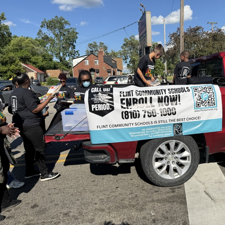 🎉 Flint Community Schools was proud to participate in the Flint Juneteenth Parade yesterday