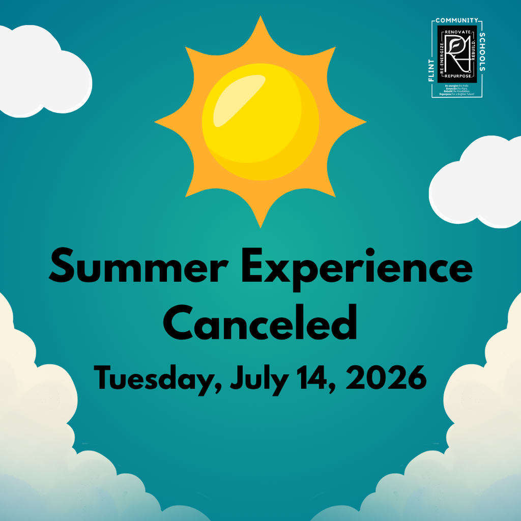 Summer Experience Canceled Tuesday, July 14, 2026