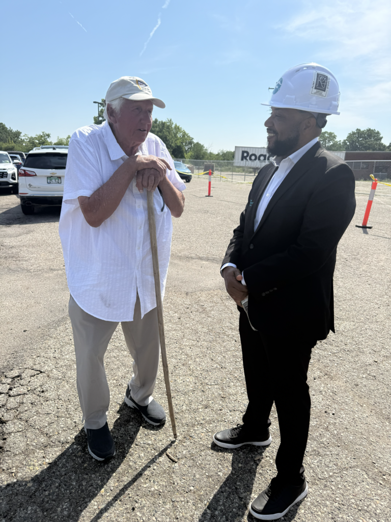 Crews officially began demolition on the Napoleon J. LaVoie Field House, taking the first tactical step to clear the way for our brand-new, state-of-the-art high school campus. Members of Napoleon J. LaVoie's family were present to witness this bittersweet milestone, honoring his incredible legacy as we transition the site.