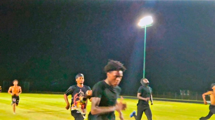 Flint Jaguars Football Team Midnight Madness