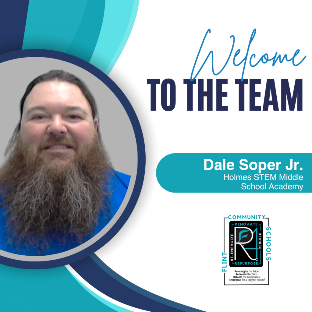 Welcome to the Team Dale Soper Jr. Holmes STEM Middle School Academy