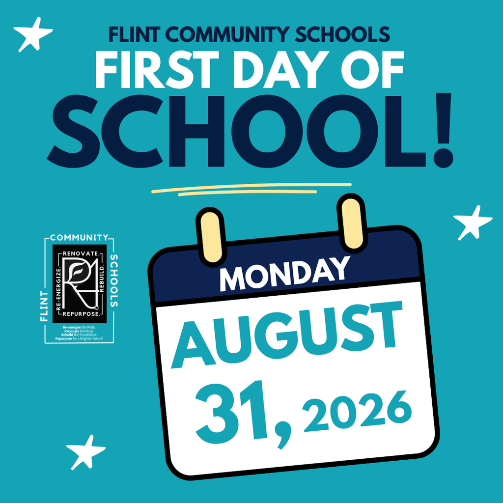 flint community schools first day of school august 31 2026