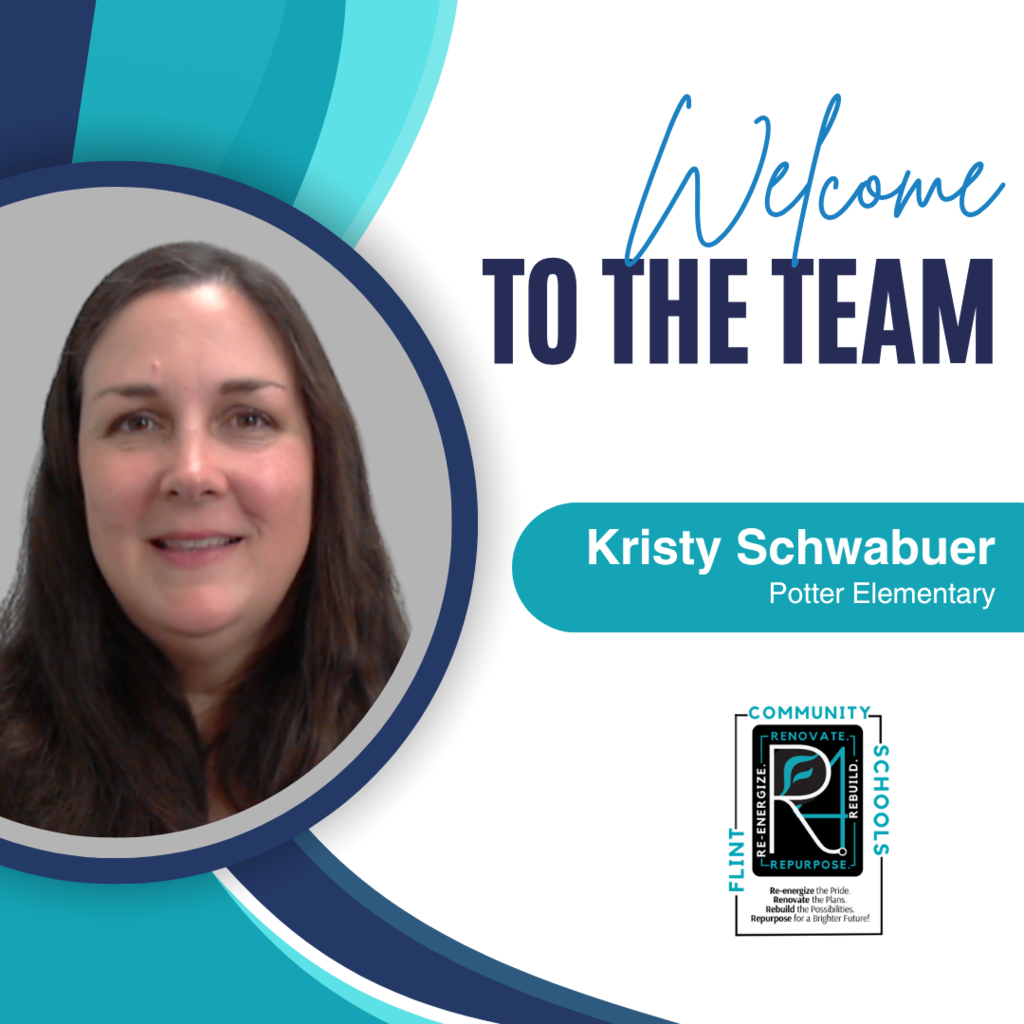 Welcome to the team Kristy Schwabuer Potter Elementary