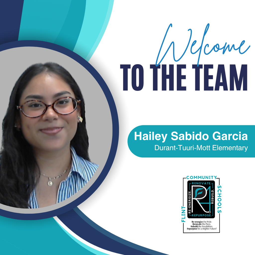 🌟 A Warm Welcome to Team FCS, Hailey Sabido Garcia! 🌟 Please join us in welcoming Hailey Sabido Garcia to Durant-Tuuri-Mott Elementary as a 3rd Grade Teacher! 🎉📚 We’re excited to have Hailey joining our school community and look forward to the energy, dedication, and passion she will bring to her classroom and our scholars. Welcome to Flint Community Schools, Hailey! We’re excited to have you on the team! #FlintCommunitySchools #DurantTuuriMott #FCSFamily #WelcomeToTheTeam #AllInForAchievement