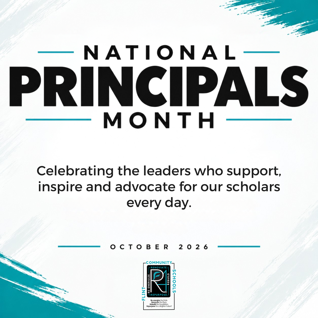 National Principals Month Celebrating the leaders who support, inspire and advocate for our scholars every day. October 2026