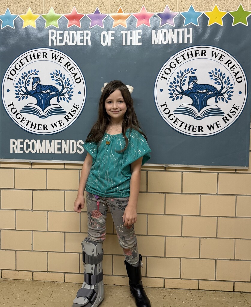 Sienna Bradley as Reader of the Month!