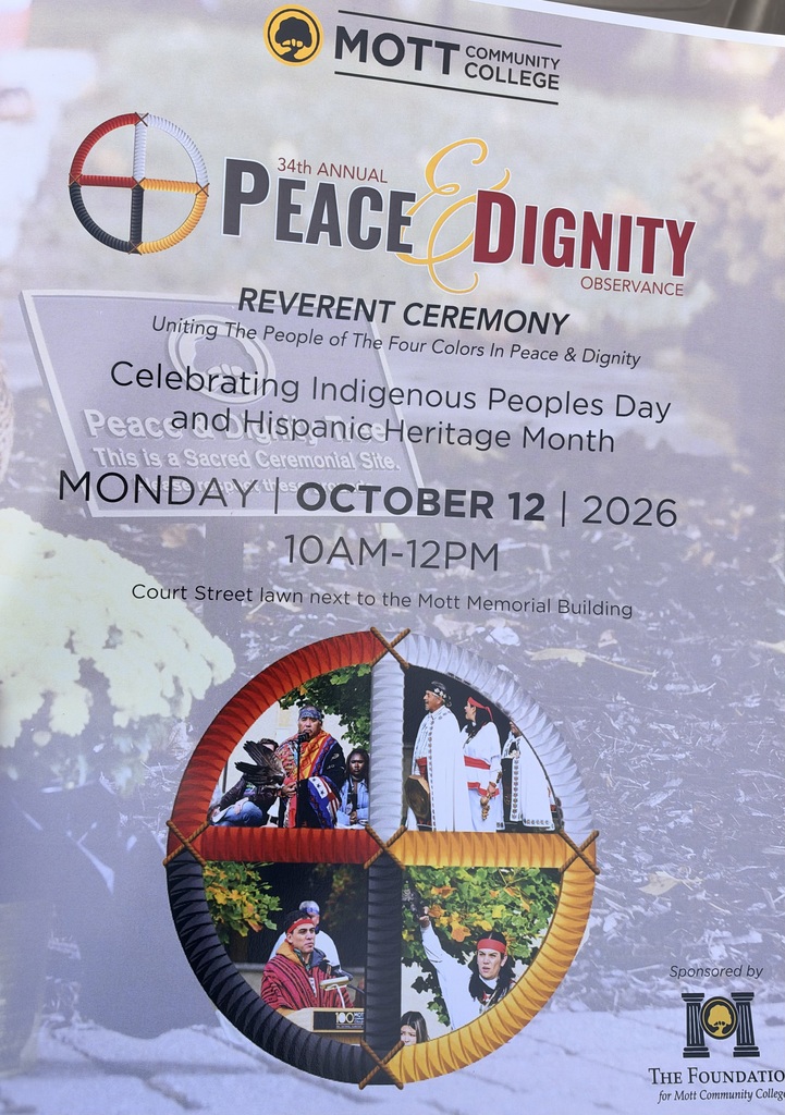 📢 Southwestern Students Attend Mott Community College’s Peace & Dignity Event We are proud to share that our students recently participated in Mott Community College’s 34th Annual Peace & Dignity Event. This meaningful experience provided an opportunity for students to engage with the community, celebrate cultural diversity, and reflect on the values of peace, dignity, and unity. A special thank you to Mr. Ljewski and our Student Council members for representing Southwestern and taking part in this inspiring event. We appreciate your leadership and commitment to creating opportunities that help our students grow both inside and outside the classroom. #SouthwesternPride #StudentLeadership #PeaceAndDignity #StudentCouncil #CommunityPartnerships #FutureReadyStudents