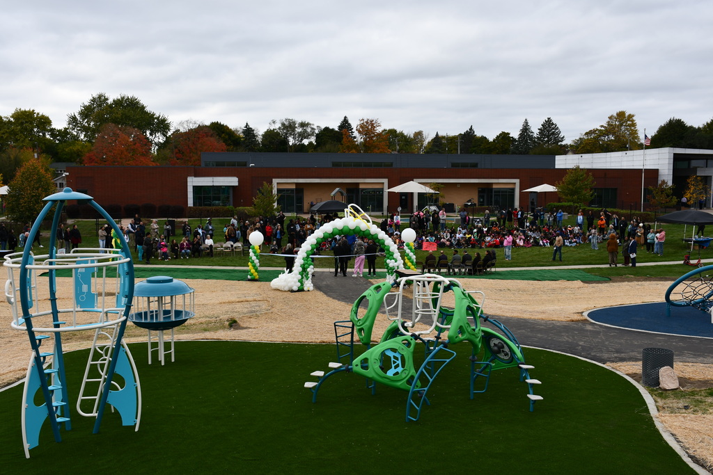 Yesterday, we celebrated the completion of the playground renovations at Durant-Tuuri-Mott Elementary, marking the completion of all five playground projects across Flint Community Schools!