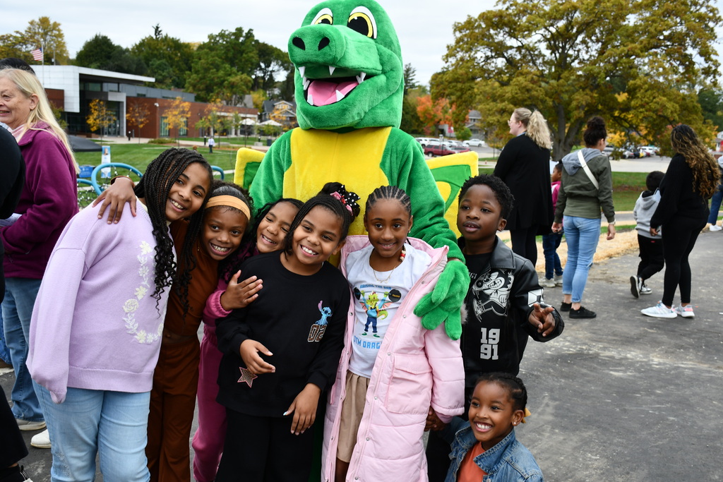 Yesterday, we celebrated the completion of the playground renovations at Durant-Tuuri-Mott Elementary, marking the completion of all five playground projects across Flint Community Schools!