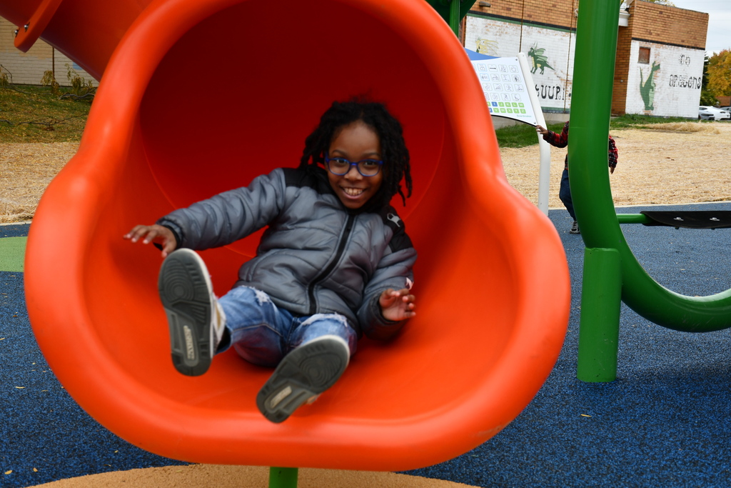Yesterday, we celebrated the completion of the playground renovations at Durant-Tuuri-Mott Elementary, marking the completion of all five playground projects across Flint Community Schools!