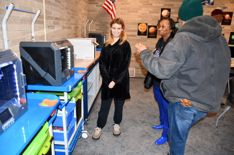 Holmes STEM Middle School Academy Celebrates Grand Opening of New Media Center