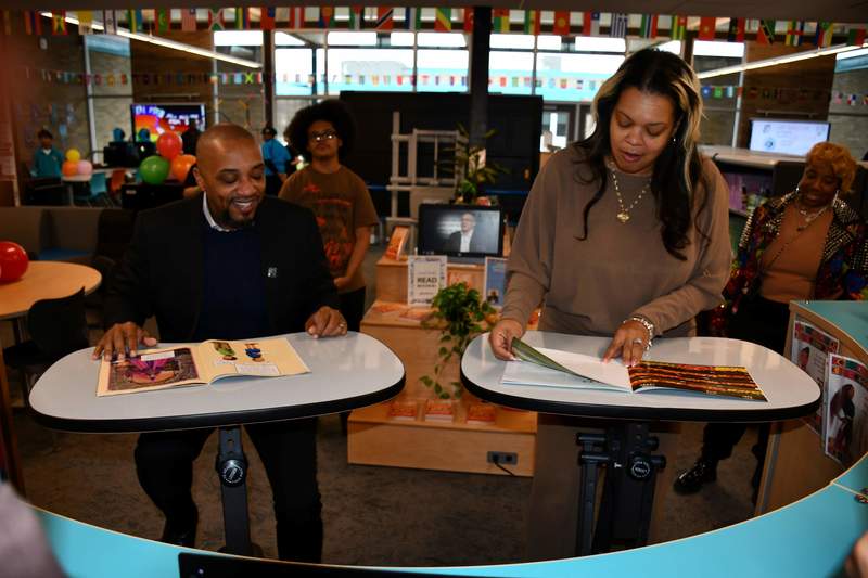 Holmes STEM Middle School Academy Celebrates Grand Opening of New Media Center