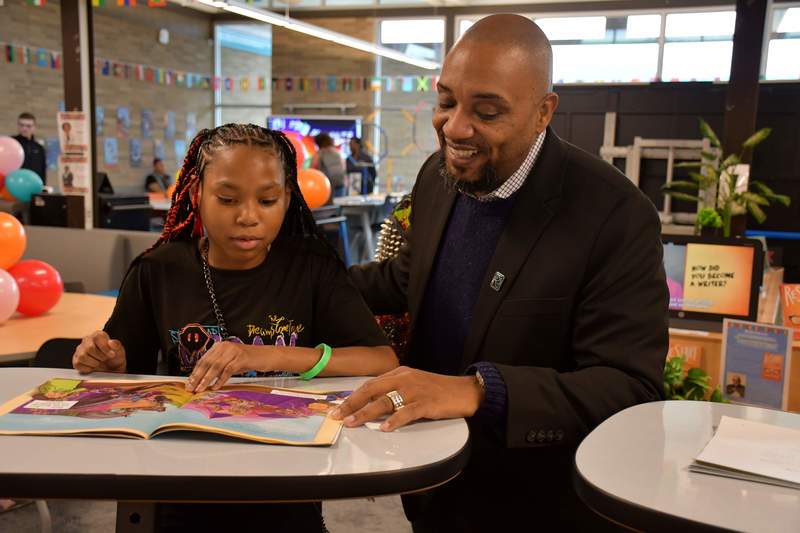 Holmes STEM Middle School Academy Celebrates Grand Opening of New Media Center