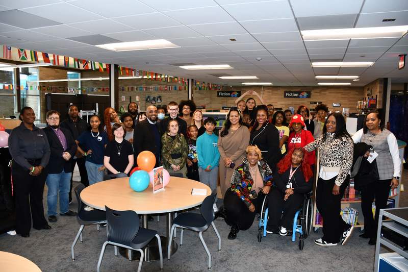 Holmes STEM Middle School Academy Celebrates Grand Opening of New Media Center