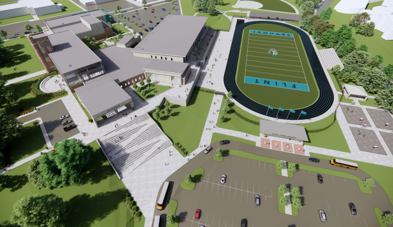 FCS Flint High School Rendering