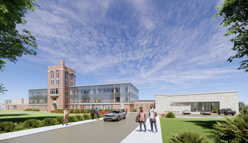 FCS Flint High School Rendering