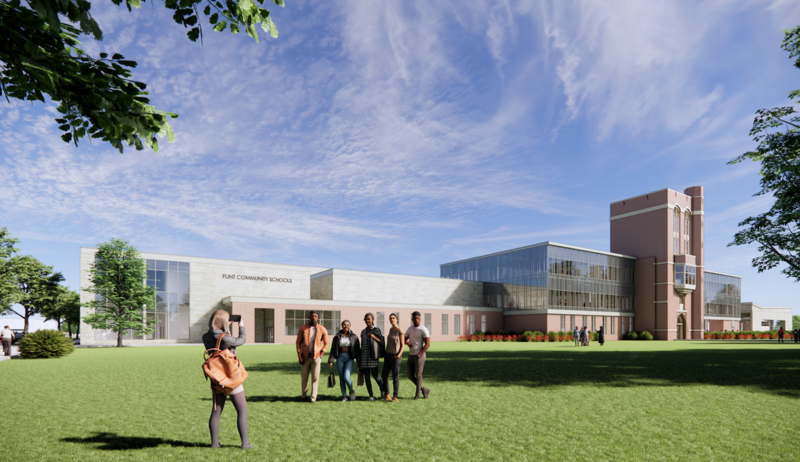FCS Flint High School Rendering