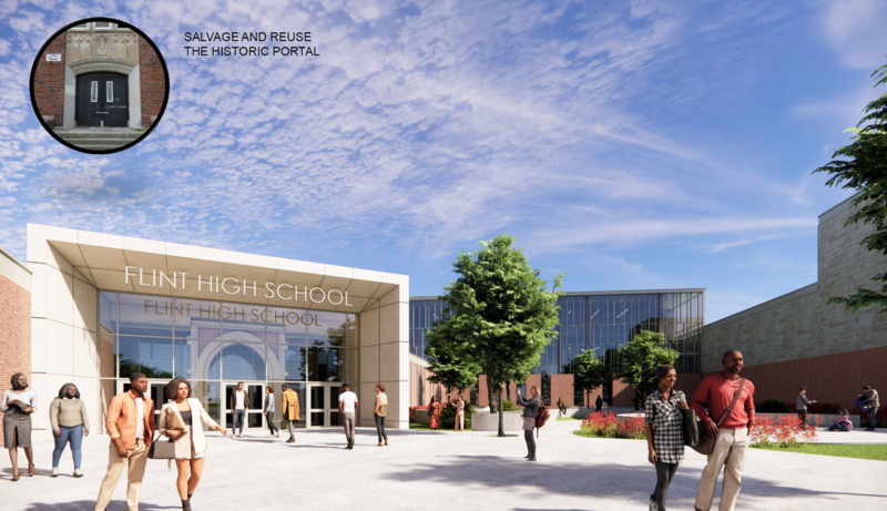 FCS Flint High School Rendering