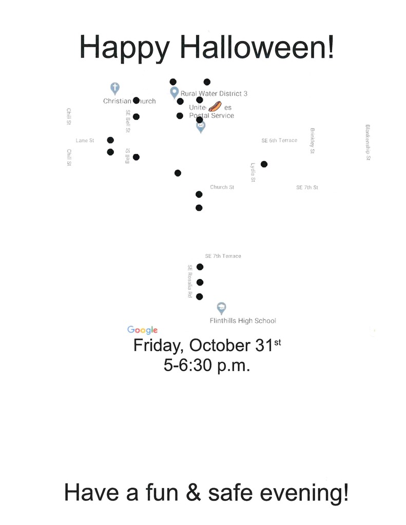 Community Trick or Treat Map 2025